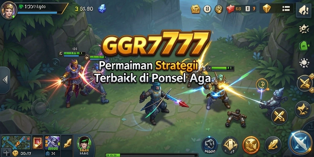 Tampilan gameplay menarik GGR7777 dengan strategi yang dalam.