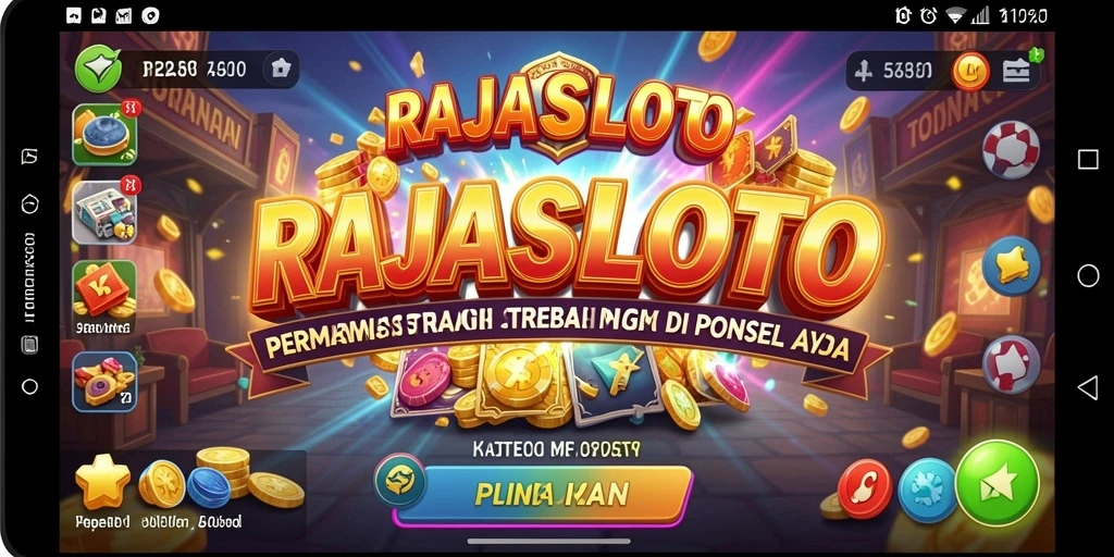 Tampilan gameplay menarik RAJASLOTO yang penuh strategi dan tantangan.