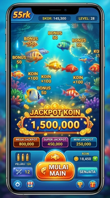 Proses unduh aplikasi di 55rk yang cepat dan efisien.